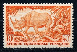 French Equatorial Africa #168 Single MH