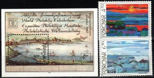 Faroe Islands #166-8  MNH CV $6.50 (X8461)