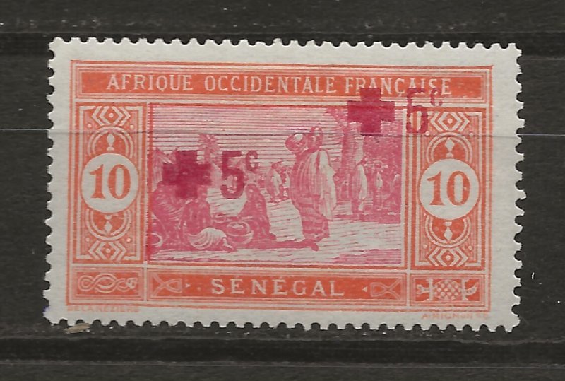 Senegal B1b Y&T 57 MH VF 1915 SCV $190.00 (jr)