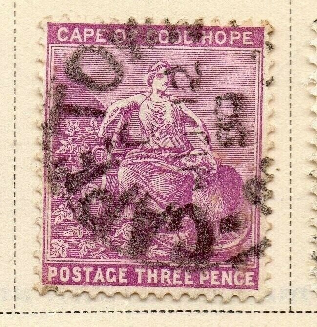 Cape of Good Hope 1886-98 Early Issue Fine Used 3d. 326725