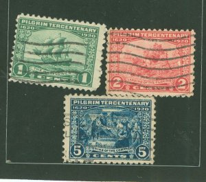 United States #548-50 Used Single (Complete Set)