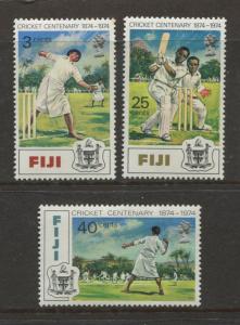 Fiji - Scott 344-346 - General Issue 1974 - MNH - Set of 3 Stamps