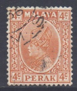 Malaya Perak Scott 71 - SG90, 1935 Sultan 4c used