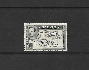 Fiji Stamps: #125; 6p 1938-55 Pictorial Issue (no 180 degree); MH