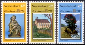 New Zealand 1979 SC# 690-2 Christmas MNH-OG E170