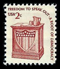 PCBstamps   US #1582 2c Freedom to Speak Out, MNH, (15)