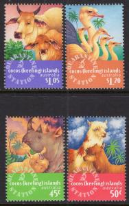 Cocos Keeling Islands 319-322 MNH VF