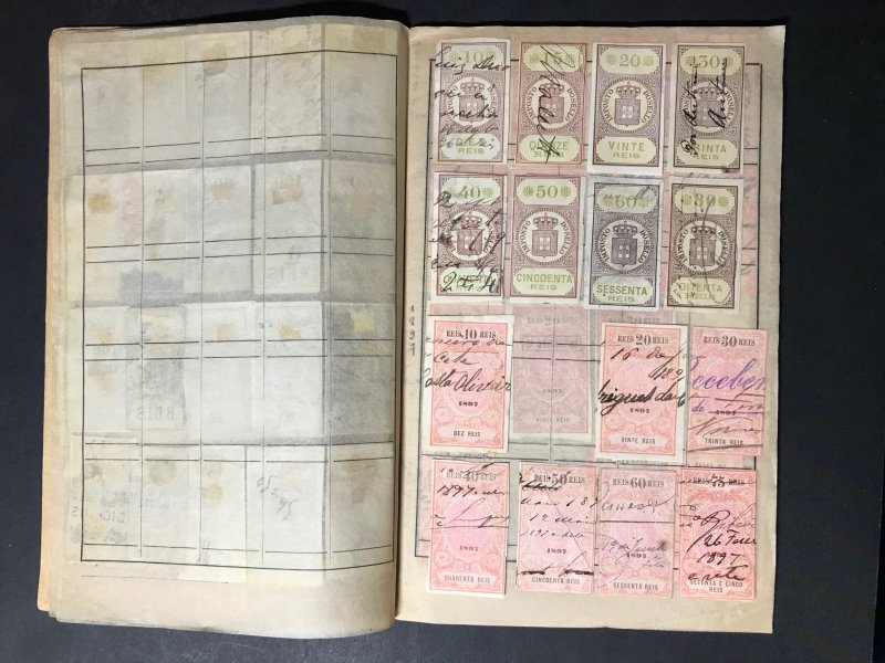 Portugal Revenue Stamps 1861-1914 (1000 Stamps)