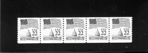 2115 Flag over Capitol, MNH PNC/5 (#4)
