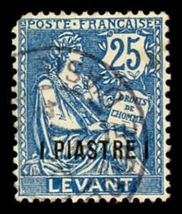 French Offices Abroad - Levant 34 Used