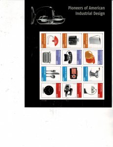 Pioneers of Industrial Design Forever US Postage Sheet #4546 VF MNH