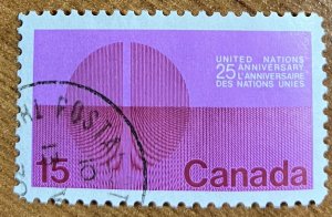 Canada #514 VF used, CDS.