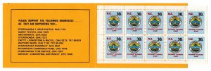 (I.B) New Zealand Cinderella : Otorohanga Document Exchange Stamp Booklet