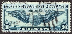 1939, US 30c, Winged Globe, Used, Sc C24