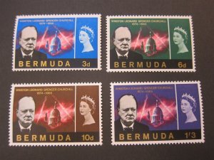 Bermuda 1966 Sc 201-204 set MH