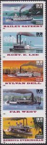 3095a Riverboats MNH