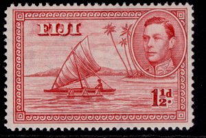 FIJI GVI SG252b, 1½d carmine, NH MINT. Cat £35.