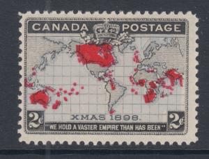 Canada Sc 85 MNH. 1898 2c Imperial Penny Postage, lavender oceans, F-VF.