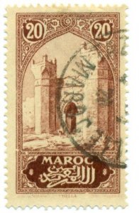 French Morocco 1923 #96 U SCV(2022)=$0.25