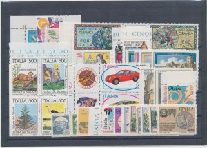 1985 Italy Republic, new stamps, complete vintage 40 values + 3 sheets - MNH **