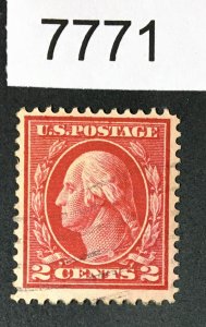 US STAMPS # 406 USED CV. $ LOT #7771