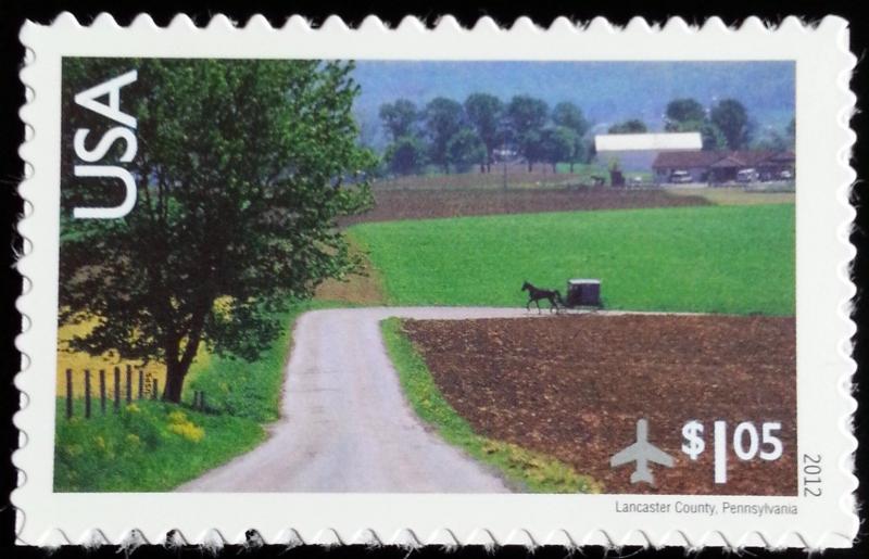 2012 $1.05 Lancaster County, Pennsylvania Scott C150 Mint F/VF NH