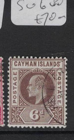 Cayman Islands SG 6 VFU (5dts)