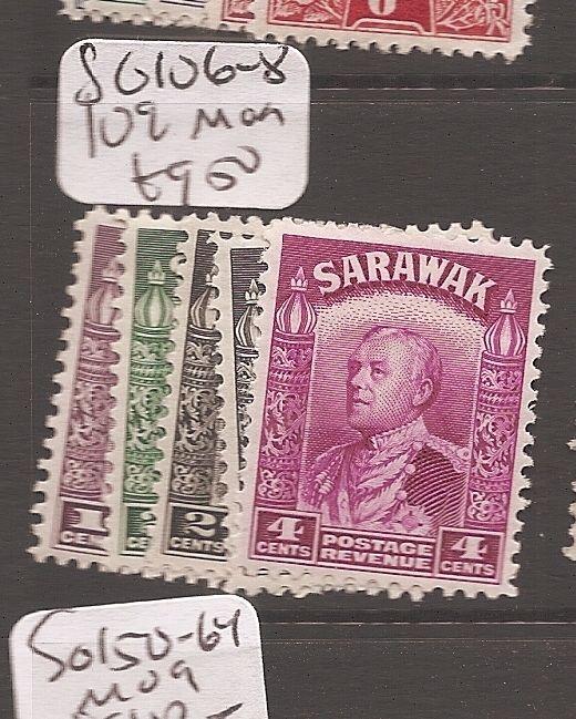 Sarawak SG 106-8, 109 MOG (9cev)