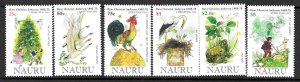 NAURU SG607/12 2005 CHRISTMAS MNH