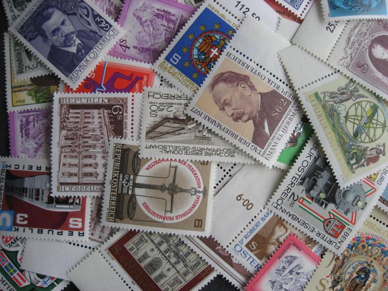 Austria mostly different MNH stamps, check them out!