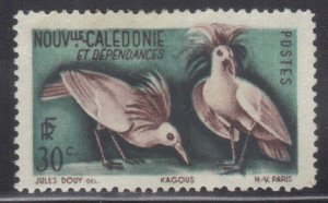 NEW CALEDONIA  SC# 277 **MNH**  30c 1948  BIRDS  SEE SCAN