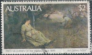 Australia 575 (used) $2 On the Wallaby Track by McCubbin (1981)