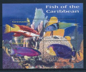 [32162] Grenada 2003 Marine life tropical fish Miniature Sheet MNH