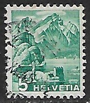 Switzerland  # 228 - Mt. Pilatus - used....{KlBl28}