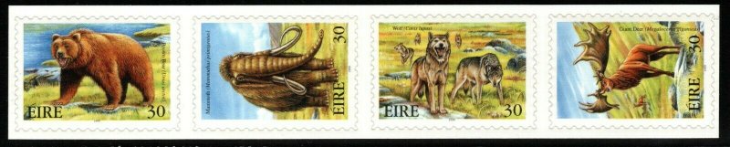 IRELAND SG1275/8 1999 EXTINCT IRISH ANIMALS SELF ADHESIVE MNH