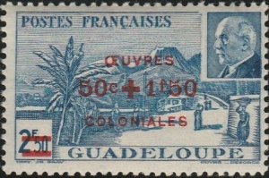 Guadeloupe , #B11A Unused , From 1944