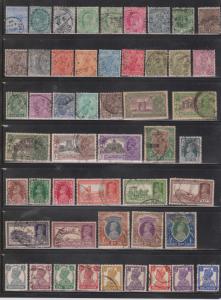 INDIA - Collection Of Older Used Issues To 1957 - Good CV Of $40.00