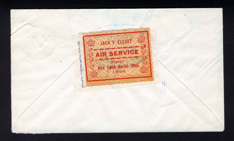 CL6, CL6 ESSAY, Tied on Rolling Portage to Red Lake 6 Mar 1926 FFC, Canada