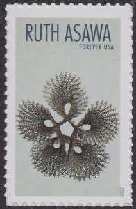 US 5504-5513 5513a Ruth Asawa forever block (10 stamps) MNH 2020 