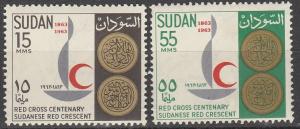 Su-an #162-3 MNH F-VF (V1941L)