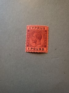 Stamps Cyprus Scott #110 never hinged