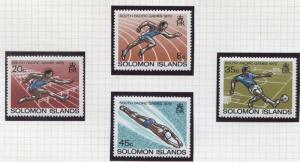 Solomon Is. - Scott 389-92 - 6th S.Pacific Games -1979 - MNH -Set of 4 Stamps