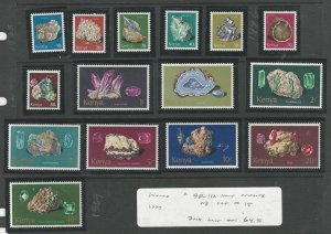 Kenya, Postage Stamp, #98-112 Mint NH, 1977 Minerals, JFZ