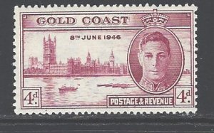 Gold Coast Sc # 129 mint hinged (RRS)