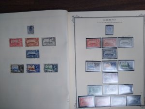 collection on pages Gibraltar 1930-45 JB: CV $210