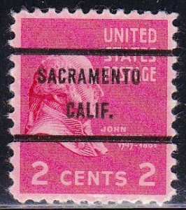 Precancel - Sacramento, CA PSS 805-71 - Bureau Issue