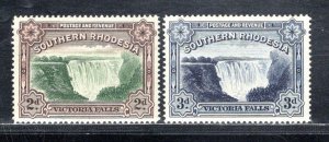 SOUTHERN RHODESIA SC# 37-37A FVF/MNH