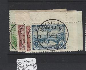 PAPUA  (P1805B)  JUBILEE SG 146-9 UR CORNER COPIES SON BWAGAOIA CDS  SUPERB!!!!