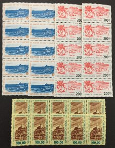 Brazil 1964-5 #983-5, Wholesale lot of 10, MNH, CV $21.50