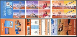 Australia 1972-1976a booklet, MNH. Outback Service, 2001. Telecommunications,